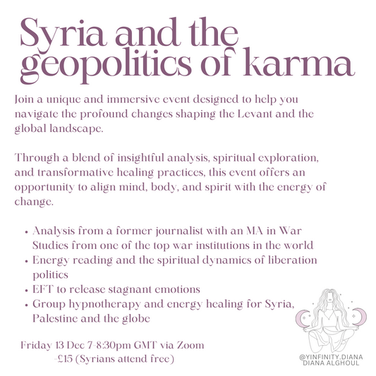EVENT: Syria and the geopolitics of karma